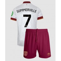 West Ham United Crysencio Summerville #7 Rezervni Dres za djecu 2024-25 Kratak Rukav (+ Kratke hlače)